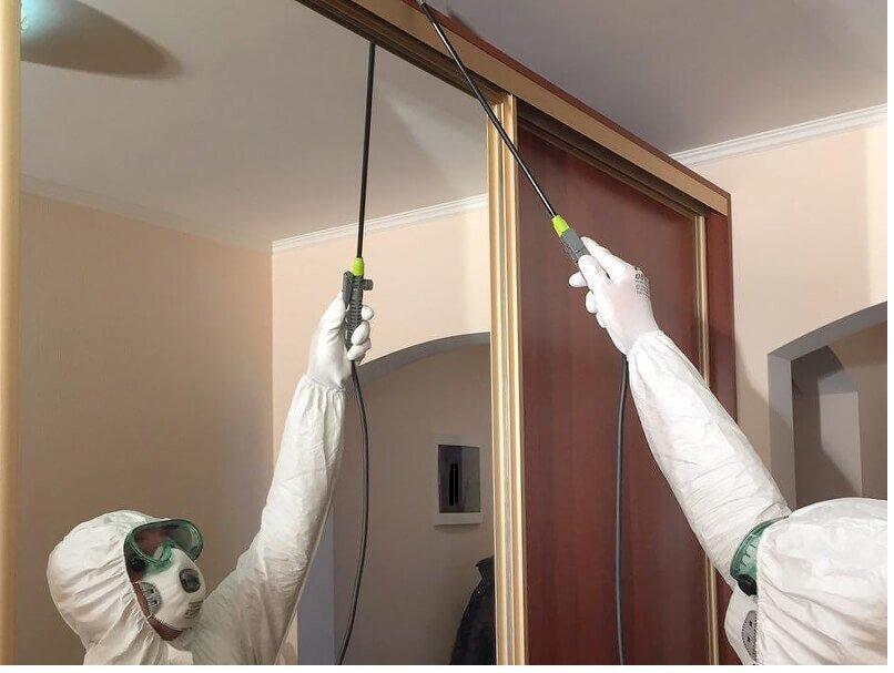 ФОТО Обработка от моли в рабочем поселке Московской области Ильинский